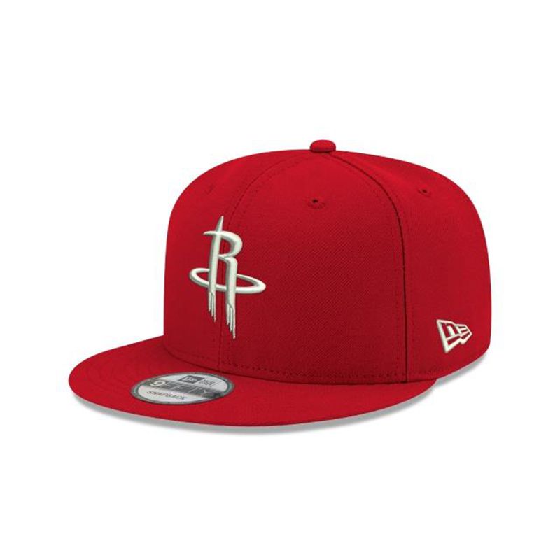 NBA Houston Rockets Otc 9Fifty Snapback (BFH2799) - Red New Era Caps